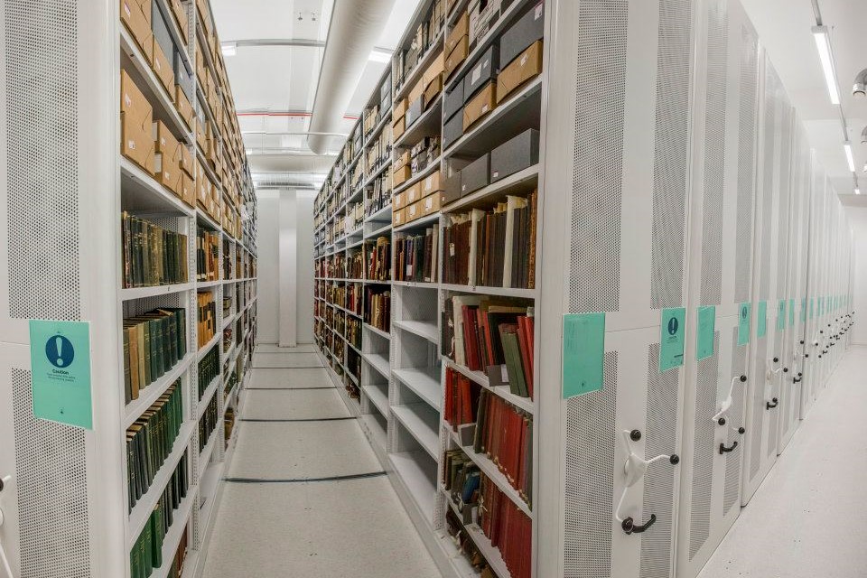 Image of inside Richard Burton Archives